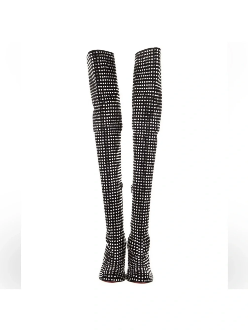 Christian Louboutin Strass Jane botta Crystal accent 9,995